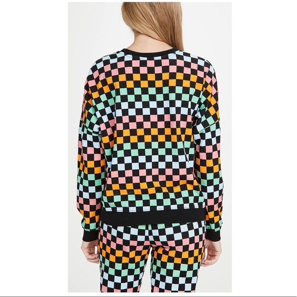 Flocked Check Sweatpants & Pullover from Shopbop - Picture 5 of 10